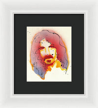 Load image into Gallery viewer, Portrait Of Frank Zappa - Framed Print