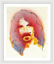 Load image into Gallery viewer, Portrait Of Frank Zappa - Framed Print