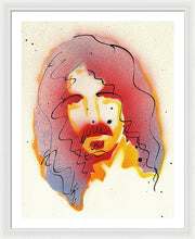 Load image into Gallery viewer, Portrait Of Frank Zappa - Framed Print