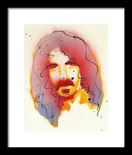 Load image into Gallery viewer, Portrait Of Frank Zappa - Framed Print