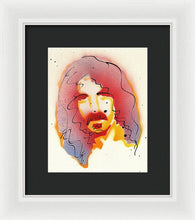 Load image into Gallery viewer, Portrait Of Frank Zappa - Framed Print