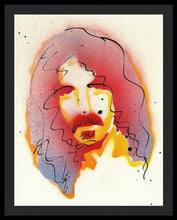 Load image into Gallery viewer, Portrait Of Frank Zappa - Framed Print