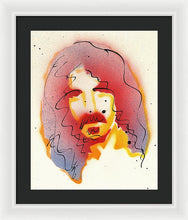 Load image into Gallery viewer, Portrait Of Frank Zappa - Framed Print