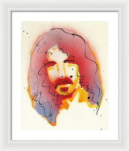 Load image into Gallery viewer, Portrait Of Frank Zappa - Framed Print