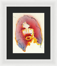 Load image into Gallery viewer, Portrait Of Frank Zappa - Framed Print