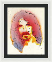 Load image into Gallery viewer, Portrait Of Frank Zappa - Framed Print