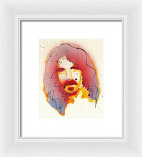 Load image into Gallery viewer, Portrait Of Frank Zappa - Framed Print