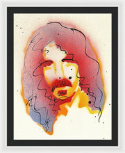 Load image into Gallery viewer, Portrait Of Frank Zappa - Framed Print