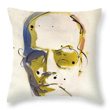Load image into Gallery viewer, Portrait Of Hunter S. Thompson - Throw Pillow