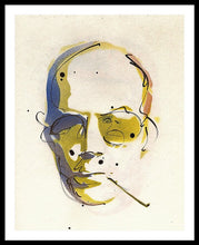 Load image into Gallery viewer, Portrait Of Hunter S. Thompson - Framed Print