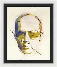 Load image into Gallery viewer, Portrait Of Hunter S. Thompson - Framed Print