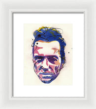 Load image into Gallery viewer, Portrait Of Joe Strummer - Framed Print