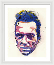 Load image into Gallery viewer, Portrait Of Joe Strummer - Framed Print