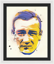 Load image into Gallery viewer, Portrait Of John Wayne - Framed Print