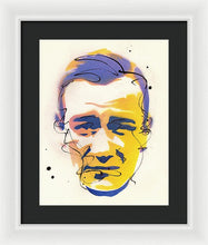Load image into Gallery viewer, Portrait Of John Wayne - Framed Print