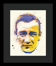 Load image into Gallery viewer, Portrait Of John Wayne - Framed Print