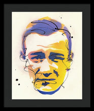 Load image into Gallery viewer, Portrait Of John Wayne - Framed Print