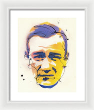 Load image into Gallery viewer, Portrait Of John Wayne - Framed Print