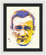Load image into Gallery viewer, Portrait Of John Wayne - Framed Print