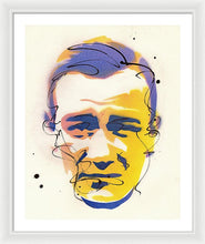 Load image into Gallery viewer, Portrait Of John Wayne - Framed Print