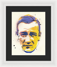 Load image into Gallery viewer, Portrait Of John Wayne - Framed Print