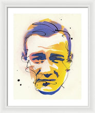 Load image into Gallery viewer, Portrait Of John Wayne - Framed Print