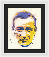 Load image into Gallery viewer, Portrait Of John Wayne - Framed Print