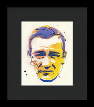 Load image into Gallery viewer, Portrait Of John Wayne - Framed Print