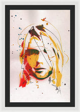 Load image into Gallery viewer, Portrait Of Kurt Cobain #2 - Framed Print
