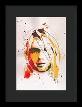 Load image into Gallery viewer, Portrait Of Kurt Cobain #2 - Framed Print