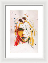 Load image into Gallery viewer, Portrait Of Kurt Cobain #2 - Framed Print