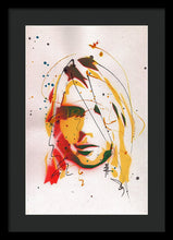Load image into Gallery viewer, Portrait Of Kurt Cobain #2 - Framed Print
