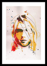 Load image into Gallery viewer, Portrait Of Kurt Cobain #2 - Framed Print