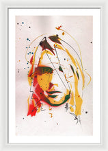 Load image into Gallery viewer, Portrait Of Kurt Cobain #2 - Framed Print