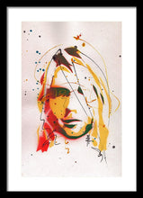 Load image into Gallery viewer, Portrait Of Kurt Cobain #2 - Framed Print