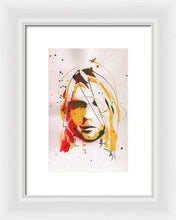 Load image into Gallery viewer, Portrait Of Kurt Cobain #2 - Framed Print
