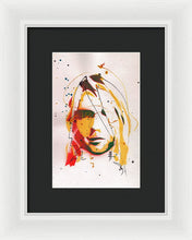 Load image into Gallery viewer, Portrait Of Kurt Cobain #2 - Framed Print