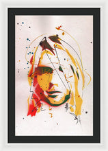 Load image into Gallery viewer, Portrait Of Kurt Cobain #2 - Framed Print