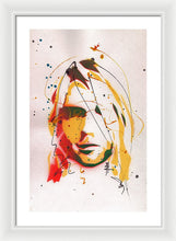 Load image into Gallery viewer, Portrait Of Kurt Cobain #2 - Framed Print