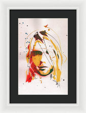 Load image into Gallery viewer, Portrait Of Kurt Cobain #2 - Framed Print