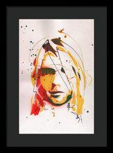 Load image into Gallery viewer, Portrait Of Kurt Cobain #2 - Framed Print