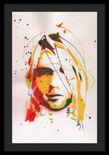Load image into Gallery viewer, Portrait Of Kurt Cobain #2 - Framed Print