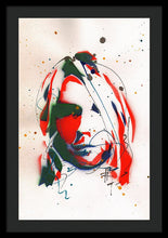 Load image into Gallery viewer, Portrait Of Kurt Cobain #3 - Framed Print