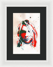 Load image into Gallery viewer, Portrait Of Kurt Cobain #3 - Framed Print