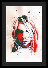 Load image into Gallery viewer, Portrait Of Kurt Cobain #3 - Framed Print
