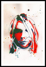 Load image into Gallery viewer, Portrait Of Kurt Cobain #3 - Framed Print