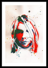 Load image into Gallery viewer, Portrait Of Kurt Cobain #3 - Framed Print