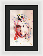 Load image into Gallery viewer, Portrait Of Kurt Cobain - Framed Print
