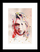Load image into Gallery viewer, Portrait Of Kurt Cobain - Framed Print