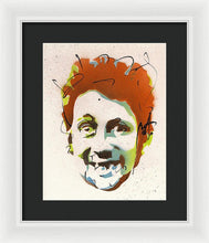 Load image into Gallery viewer, Portrait Of Shane Macgowan - Framed Print by Ryan Hopkins